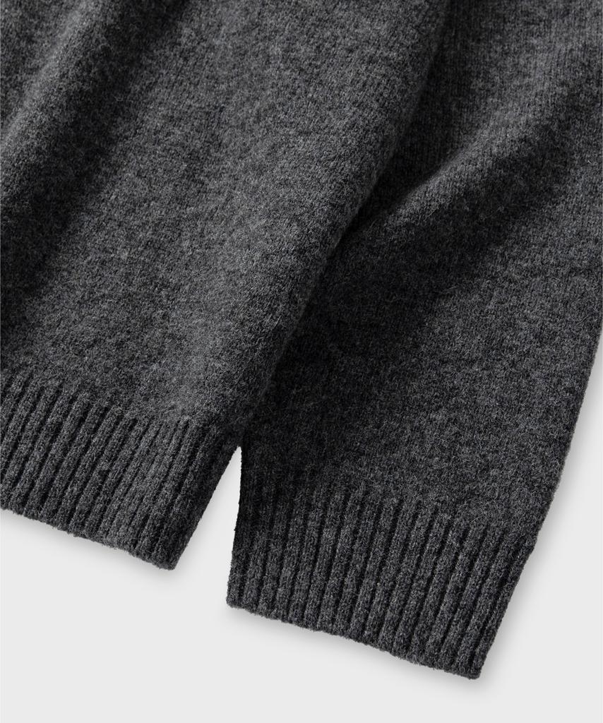 NONBLANK Wool Collar Knit_Tailor Grey