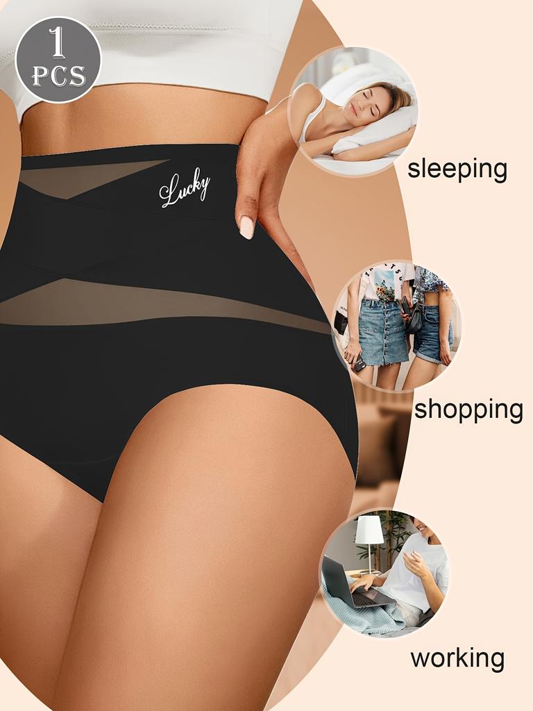 Culotte Gainante Taille Haute Grande Taille pour Femmes Couvrante