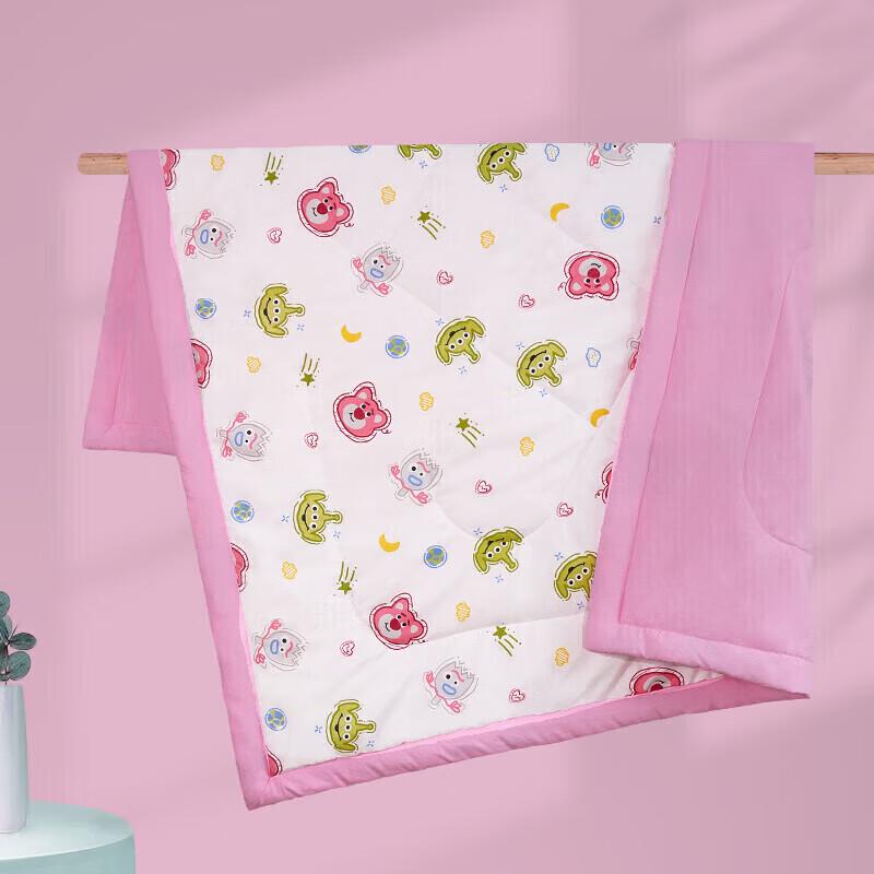 

Strawberry Bear Kids Summer Quilt