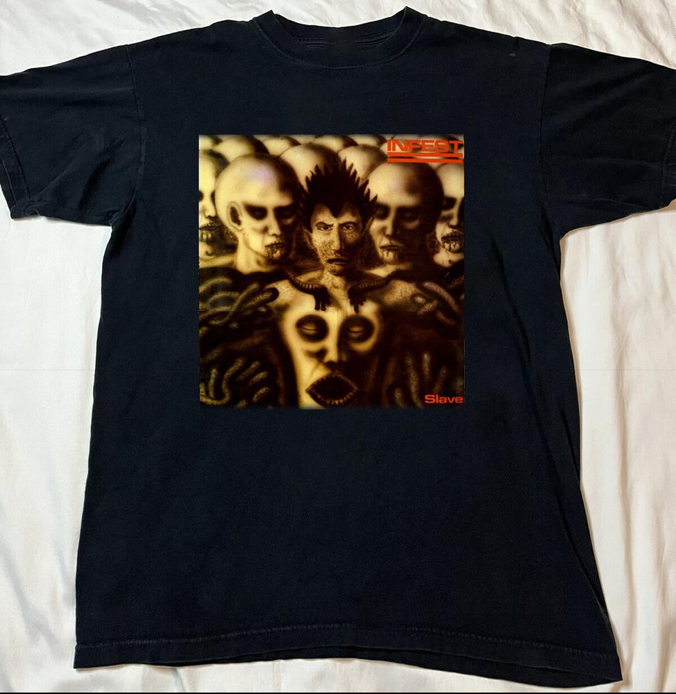 HOT Infest band Black Cotton All size S-5XL Gift For Fans T-shirt AD89 Unisex T-Shirt XXXL