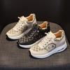 Inner heightening women's shoes spring new thick-soled breathable air cushion shoes women's shoes soft soles are not tiring