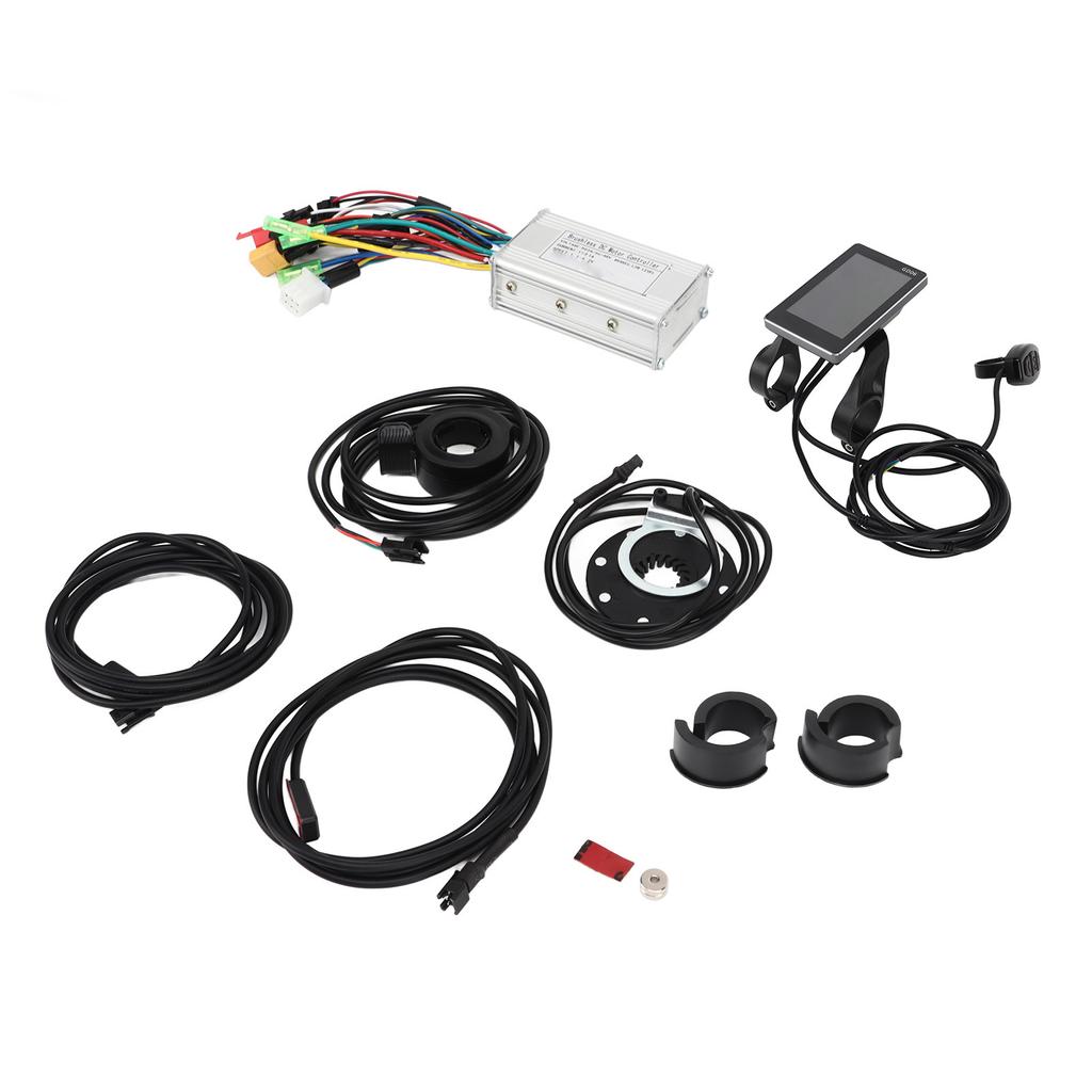 E-Bike Umbausatz 17A Drei-Modus-Controller GD06 Display Bürstenloser Motor Controller Set für 250W 350W Motor