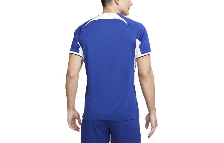 Nike Soccer Jerseys Men's Blue Moderate Straight Fit DX2685-496