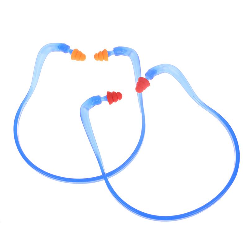 Soft Silicone Head-Mounted Earplugs Protector Anti-Noise Earmuff For Water Sports Swimming Sleeping Noise Reduction Ear Plugs