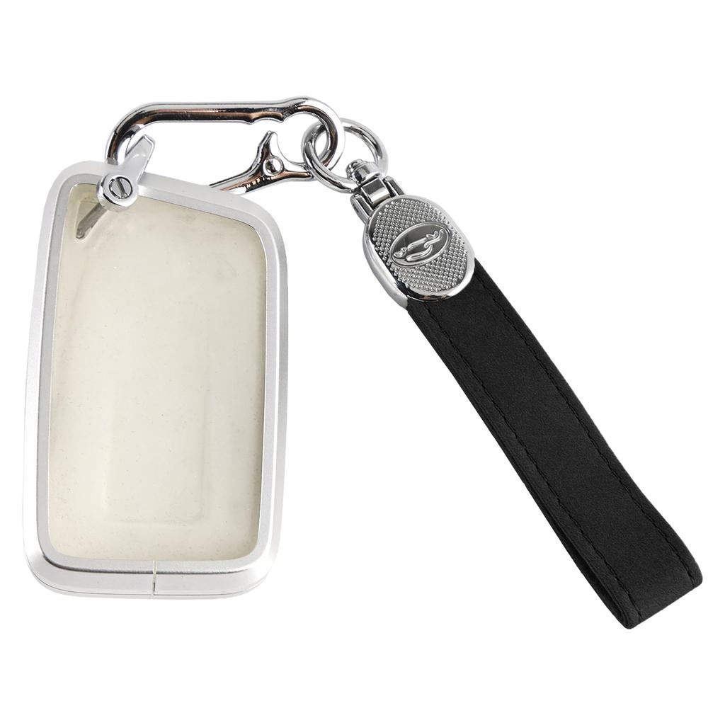 Alloy Aluminum TPU Soft Film Car Key Black Case Cover For Lexus IS GS ES RX
