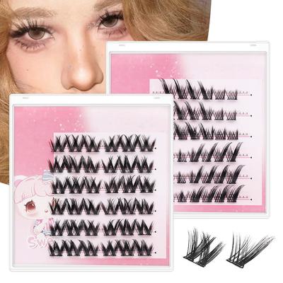 Natural Three-dimensional Thick False Eyelashes Glue-free Self-adhesive Piecewise Eyelashes Self-grafting Sun Flower Lasting Women Fashion Makeup