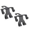 2Pcs Universal Car Backseat Multifunction Phone Holder with Hook Storage Stand Car Back Seat Headrest Bracket for All Phones