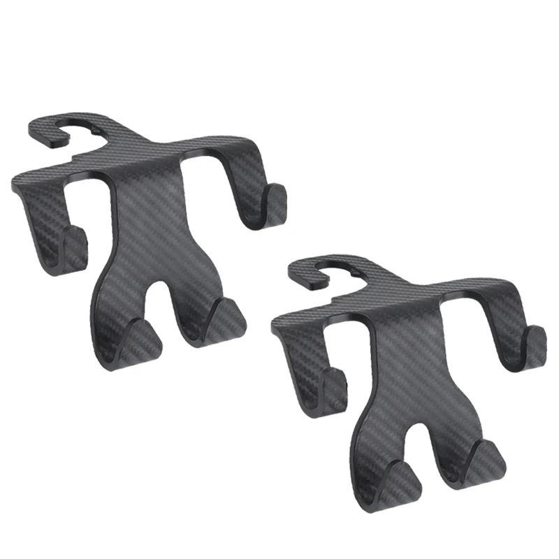 2Pcs Universal Car Backseat Multifunction Phone Holder with Hook Storage Stand Car Back Seat Headrest Bracket for All Phones