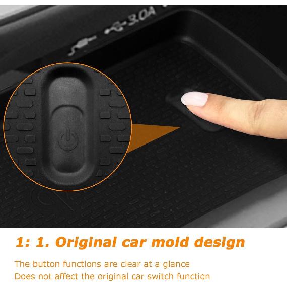 Wireless Charging Protective Pad for Car Accessories Wireless Charger Anti-Slip