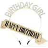 Children's Adult Birthday Headband IR Letter Crown Headband
