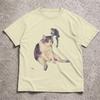 Cute Funny Cat Graphic Tee Top For Unisex Unisex 2026 Funny Cat Meme Short Sleeve Tee Unisexs Y2k Tshirt Casual Clothing