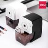 Deli 0610B Manual Hand-Crank Rotary Pencil Sharpener for Students