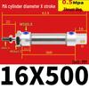 Corrosion Resistant Stainless Steel Pneumatic Cylinder 16-40mm/50-150mm