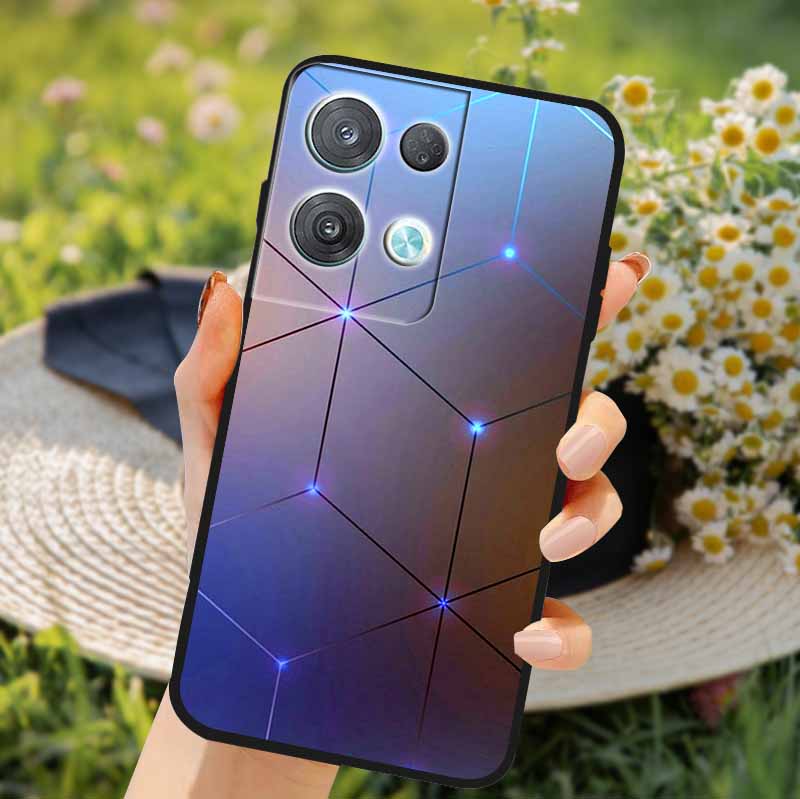 For OPPO Reno 8 Pro 5G Cases Fashion Soft Silicone TPU Shockproof Back Covers For OPPO Reno8 Pro + Plus Phone Case Protect Couqe