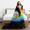 The Amazing World Of Gumballs Warm Soft Blankets Travel Office Plush Throw Blanket Couch Chair Flannel Bedspread Sofa Bed Cover