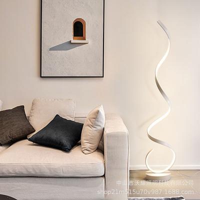 Lampă de podea LED modernă Linie minimalistă Decor camera de zi Lumină Dormitor Studiu Fundal TV Perete Lumini albe Negru Lumină Lustru