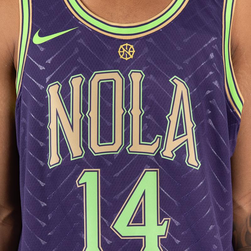 Nike Brandon Ingram New Orleans Pelicans 2024/25 City Edition Men's Nike Dri-FIT Nba Swingman Jersey FQ4351-538
