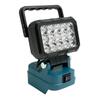 Cordless LED Work Light for Makita 18V Li-ion Battery FloodLight With 1 USB Portable LED Flashlight for Construction Work Light