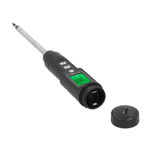 Ongwan Digital Soil Thermometer, Soil EC Meter, Measures Soil Temperature, EC, Electrical Conductivity, and Temperature, IP67 Waterproof, EC-8801A