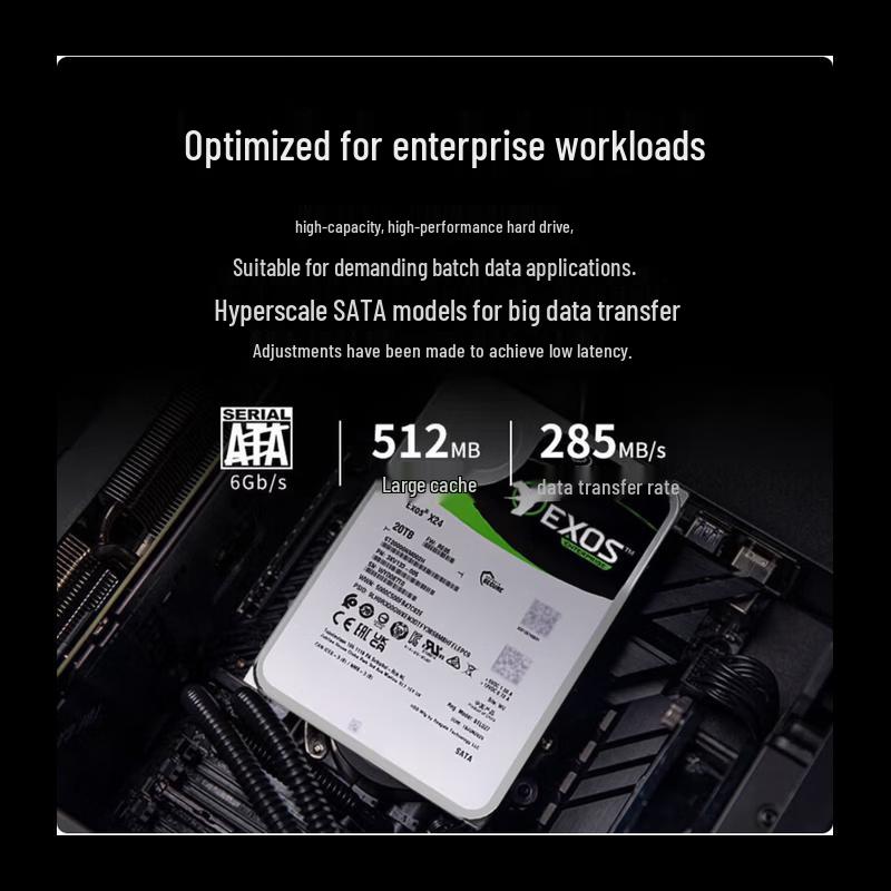 Seagate Exos Enterprise SATA Hard Drive