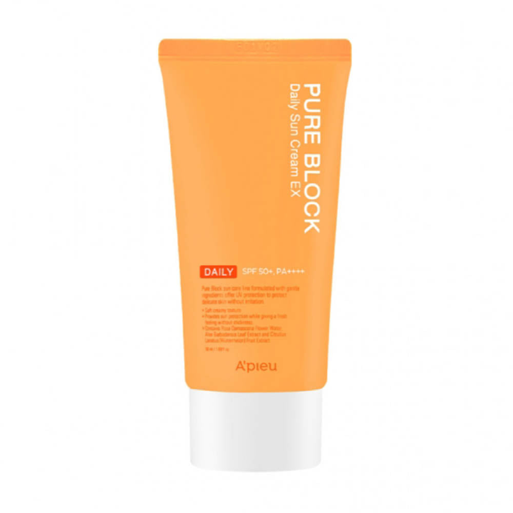 A'PIEU Pure Block Natural Daily Sun Cream SPF50+ Pa++++ 50ml