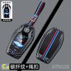 Car Key Case Cover Shell Fob For BMW Display LCD 5 6 7 Series 8 Series G01 G02 G05 G11 G12 G30 Keychain SK8