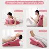 Cuscino Ergonomico per Supporto Cervicale, Cuscino da Letto con Federa Traspirante Rimovibile, Multifunzionale per Chi Dorme a Pancia in Giù e sulla Schiena, Allineamento Spinale