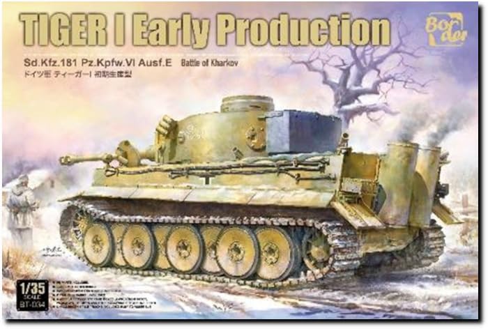 

Border Model German Tiger I Early Production Plastic Model BT034 1/35