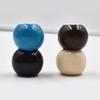 Wooden Beads with Large Through Holes, 100 pcs for DIY Bracelet, Necklace, Keychain, and Clothing Decoration Projects