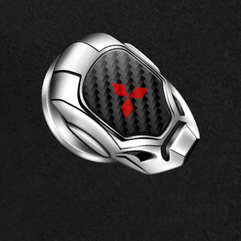 Car One Button Start Stop Cover Sticker for Mitsubishi Badge Lancer Pajero ASX Outlander Eclipse Galant Montero L200 Inner Decor