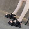 Summer Joker Women Platform Muffin Velcro Sports Beach Sandals