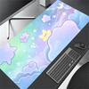 Cartoon Bear Purple Cloud Mouse Pad Large Anti Slip Rubber Desk Mat for Gaming Office Laptop Keyboard Pad Pc Accessories Gamer