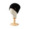 Women's 100% Pure Cashmere Knit Slouchy Beanie Cable Pattern Winter Hat Warm Soft Cozy Casual Cap for Cold Weather