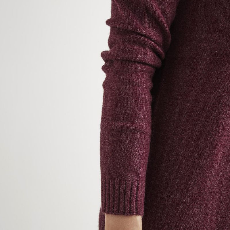 Short Long-sleeved Fine Knit Dress Woman VILA