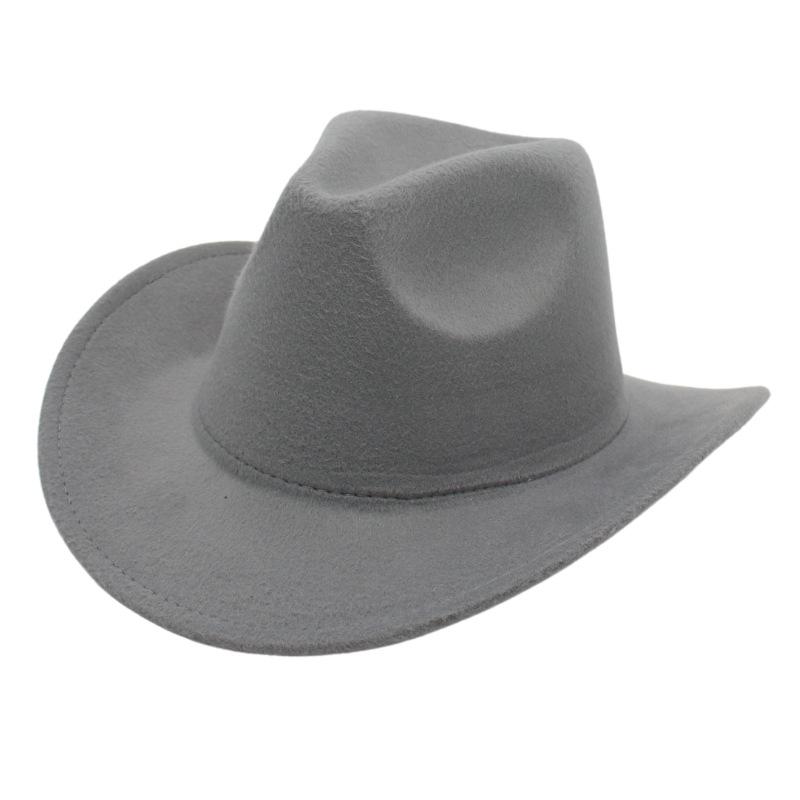 Western Cowboy Top Hat Stage Performance Outdoor Shading Sun Protection Ethnic Style Tibetan Panama French Retro