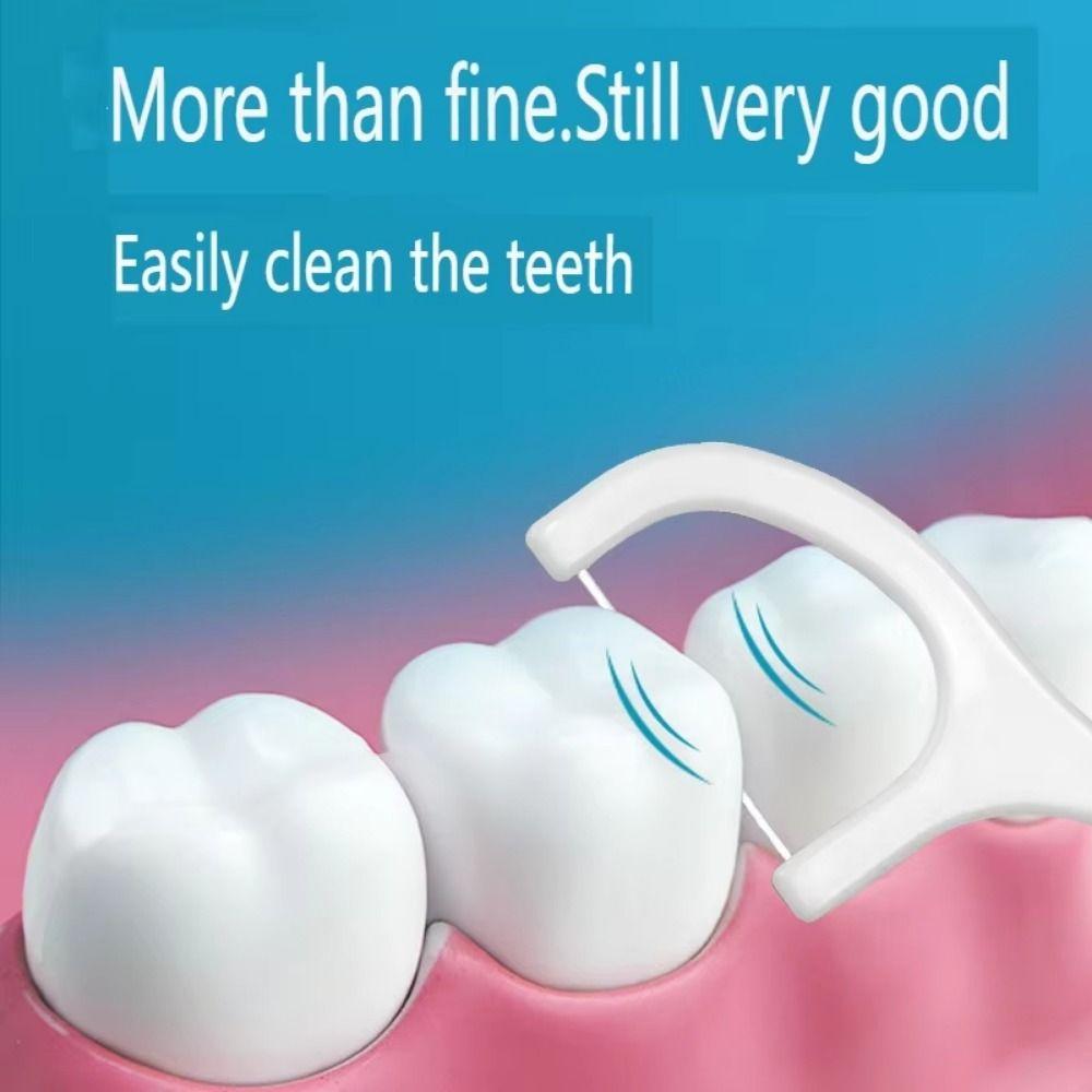 1000 Piezas Limpieza Dental Hilo Dental Palillos Hilo Dental Palillo Ultra Fino Palillo Dental Hilo Dental Palillo Higiene Diaria