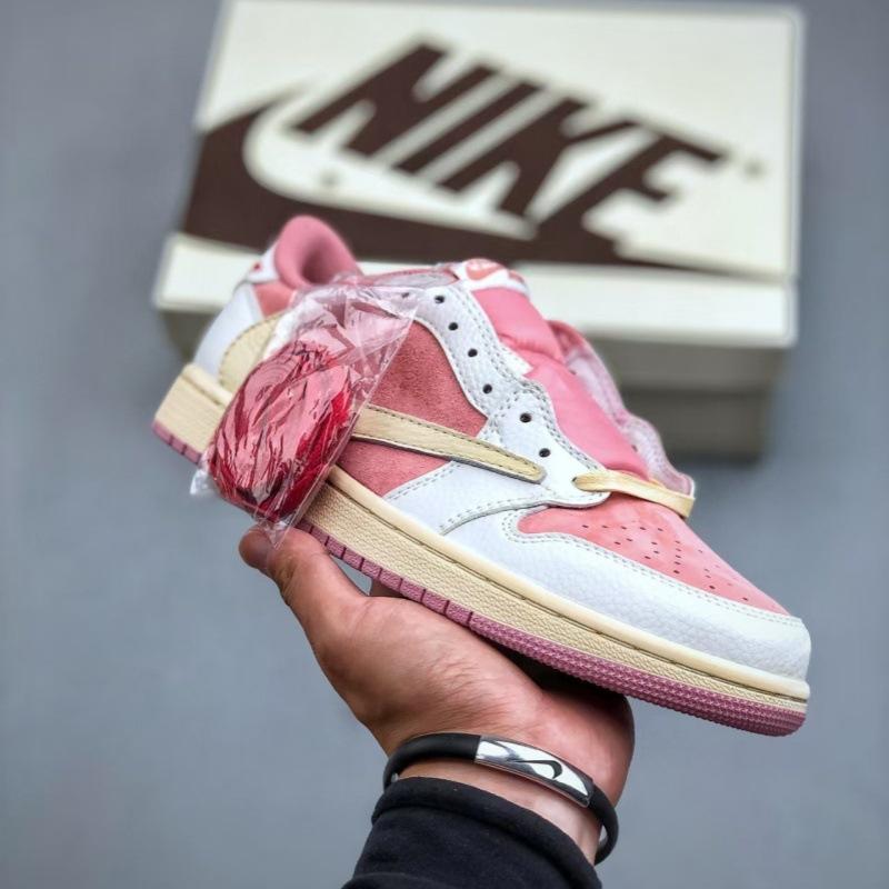 Shoes Pure Original AJ LOW Cowhide Lightning Barb Casual Sports Board Shoes Men's Shoes Women's Shoes Retro Versatile