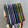 Luxury With Lanyard Magsafe Matte Phone Case For iPhone 17 16 15 14 13 12 11 17 Pro Max Air Magnetic Color Bumper Back Cover