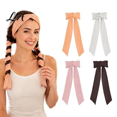 Über Nacht Hitzefreies Lockenband Haarwickelband, Damen Roller Band, Lockenwickler Werkzeug für Langes Dickes Natürliches Wellen Styling