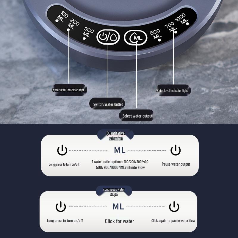 Electric Household Bottled Water Dispenser Pump: Fully Automatic Mineral Water Dispenser