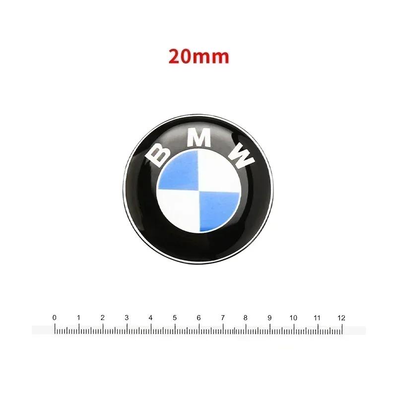 E60 E93 2025 Hot Car For BMW Epoxy/Aluminum Car  Label Decal Badge Covers Logo stickers 11 18 20 25 29mm for Bmw E46 E90 E60 F10
