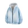 2026 Winter Sherpa Collar Parka Couples Warm Hooded Cotton Coat Trendy Jacket