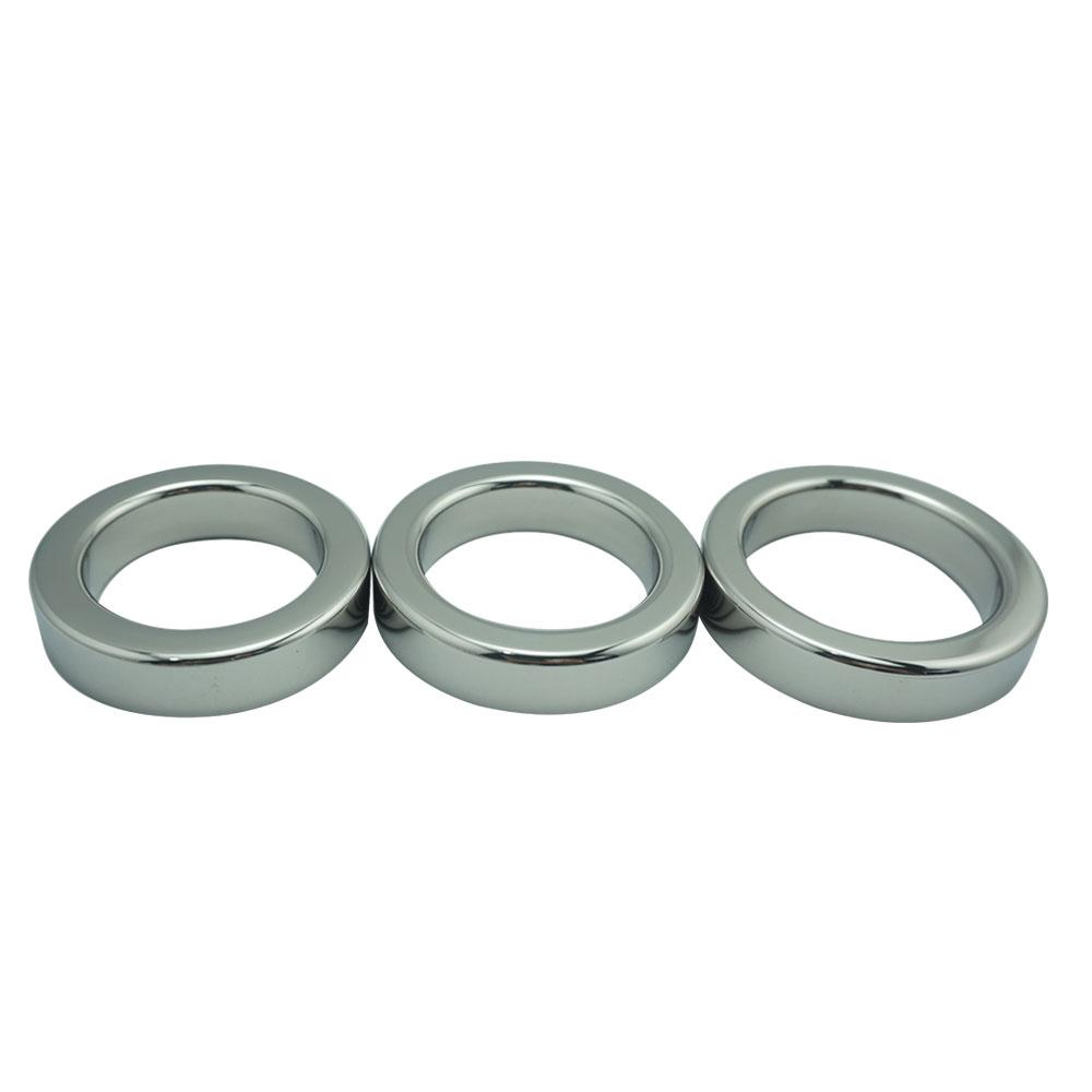 Durchmesser 38/41/44/47 mm, 9 mm dick, Penisring aus Edelstahl für Männer, Penisring aus Metall, Metallschloss, Hoden, Sexspielzeug für Männer