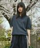 MINIMALPROJECT Linen-Like Cool Dry Half Zip Collared Short Sleeve Knit Mnt112 / 7 Colors