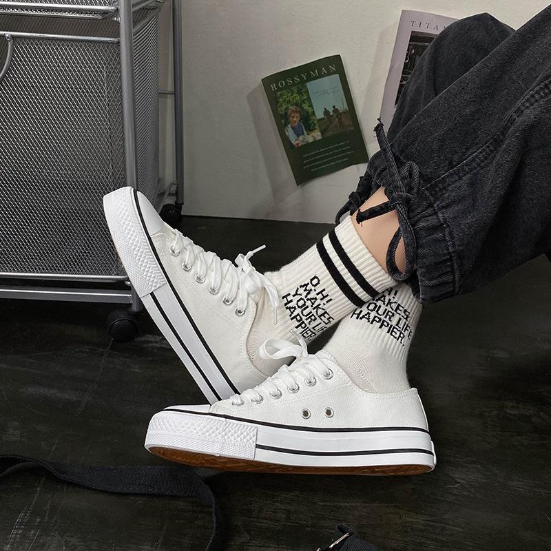 Canvas Schuhe Damen Frühling und Herbst neu Herrenschuhe Harajuku Studenten Board Schuhe