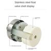 Space-Saving 304 Stainless Steel Kitchen Faucet with Shut-Off Valve for Hotels and More