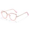 2 in 1  Photochromic Eyeglasses Cat Eye Anti Radiation Eyewear for Women Men