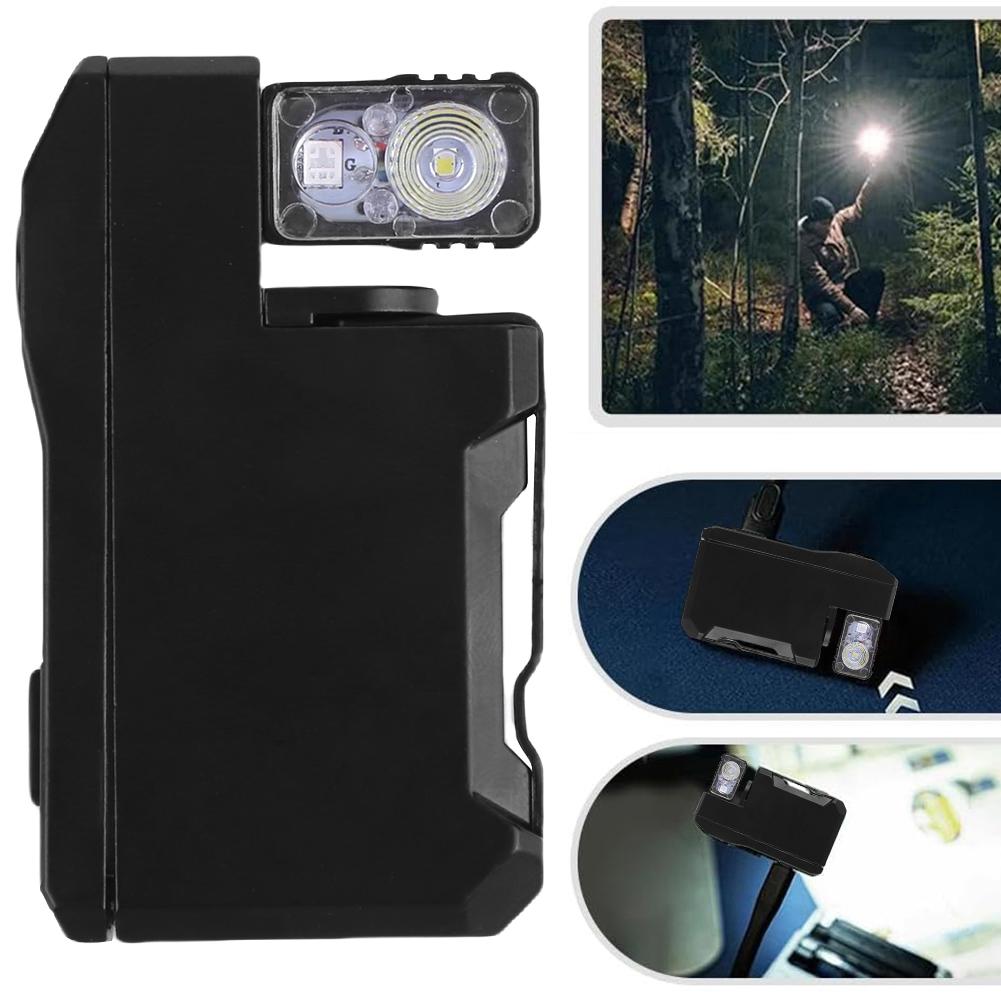 G5 EDC Flashlight 400Lumens Portable Pocket Mini Light Waterproof Torch 180° Rotating Head With Magnetic Tail For Outdoor