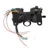 ABLZ-1 Piece Universal Motorcycle Speedometer Odometer LED Backlight Tachometer Black