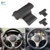 Car Accessory Steering Wheel Cover Perforated Leather Trim For Mitsubishi Lancer Evolution 8 VIII 2003 2004 2005 9 IX 2006 2007